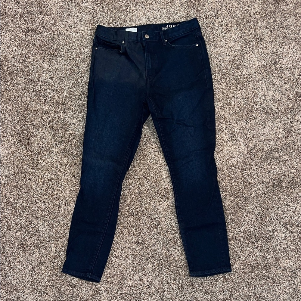 Women’s GAP 1969 Navy High Rise Skinny Jeans